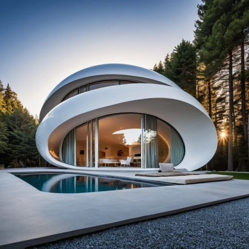 futuristic architecture,modern architecture,dunes house,archidaily,modern house,arhitecture,luxury property,pool house,japanese architecture,architecture,cooling house,summer house,house shape,jewelry（architecture）,frame house,architectural,beautiful home,cubic house,futuristic art museum,private house,Photography,General,Realistic