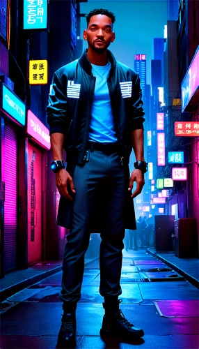 lando,enforcer,osaka,blue tiger,gangstar,gangneoung,cyberpunk,dai pai dong,blu,harajuku,tokyo,kung,abel,officer,bouncer,kai ken,wuhan''s virus,teal blue asia,yukio,guilinggao,Conceptual Art,Sci-Fi,Sci-Fi 26