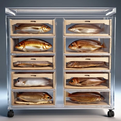 pâtisserie,shoe cabinet,bread pan,viennoiserie,baguettes,baguette frame,eclair,display case,sardines,metal cabinet,oven bag,baking equipments,bakery products,compartments,drawers,sandwich toaster,food warmer,sfogliatelle,bread machine,cupboard