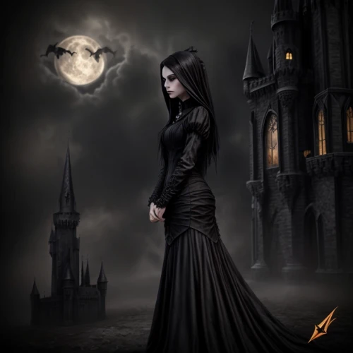 gothic woman,gothic style,gothic dress,gothic fashion,gothic portrait,gothic,dark gothic mood,gothic architecture,vampire woman,goth woman,dark angel,fantasy picture,dark art,witch house,vampire lady,sorceress,queen of the night,goth like,fantasy art,lady of the night