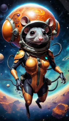 violinist violinist of the moon,rocket raccoon,spacesuit,cosmonaut,astronautics,sci fiction illustration,aquanaut,space suit,inner planets,astronaut,spacefill,space-suit,space walk,space voyage,ophiuchus,io,robot in space,orbiting,heliosphere,soyuz,Illustration,Realistic Fantasy,Realistic Fantasy 47