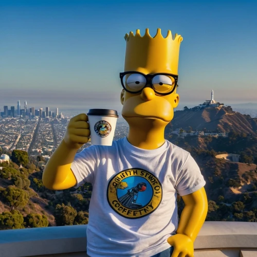 homer simpsons,homer,bart owl,griffith observatory,bart,los angeles,minion tim,moc chau hill,geek pride day,full stack developer,caffè americano,minion,pubg mascot,drinking coffee,hollywood,west coast,flanders,dancing dave minion,the coffee,a buy me a coffee,Photography,General,Natural