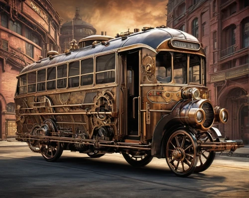 bus from 1903,delage d8-120,steam car,wooden carriage,locomobile m48,stagecoach,vintage vehicle,antique car,daimler majestic major,steampunk,trolleybus,trolley bus,man first bus 1916,packard patrician,benz patent-motorwagen,mercedes 170s,street car,rolls royce 1926,ford model a,ford model t,Conceptual Art,Fantasy,Fantasy 25