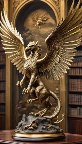 gryphon,raven sculpture,pegasus,griffon bruxellois,eros statue,garuda,bronze sculpture,drexel,imperial eagle,library of congress,wood carving,eagle,allies sculpture,united states marine corps,bookend,eagle head,lion capital,png sculpture,pegaso iberia,lectern,Photography,General,Realistic