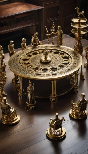 orrery,turn-table,round table,card table,tabletop,antique table,clockmaker,conference room table,set table,golden candlestick,poker table,the court sandalwood carved,gnome and roulette table,conference table,astronomical clock,dining room table,tabletop game,mechanical puzzle,centrepiece,incense with stand,Photography,General,Realistic