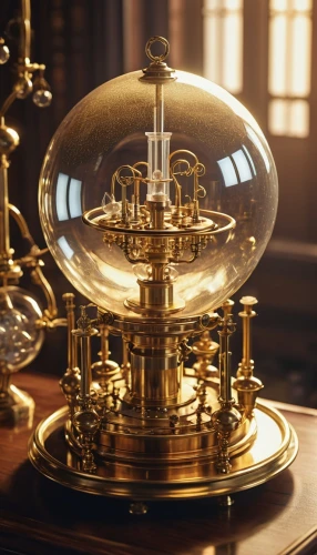 orrery,armillary sphere,clockmaker,scientific instrument,pendulum,golden candlestick,crystal ball,gyroscope,music box,orb,glass sphere,grandfather clock,3d render,the gramophone,globes,gramophone,3d model,astronomical clock,medieval hourglass,ornate pocket watch,Photography,General,Realistic