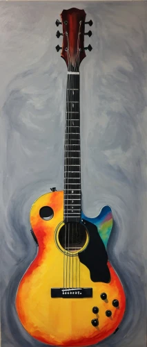 painted guitar,acoustic-electric guitar,guitar easel,jazz guitarist,the guitar,acoustic guitar,epiphone,guitar,electric guitar,slide guitar,stringed instrument,oil pastels,classical guitar,concert guitar,mandolin,ukulele,oil on canvas,oil painting on canvas,art painting,guitar player,Illustration,Japanese style,Japanese Style 18
