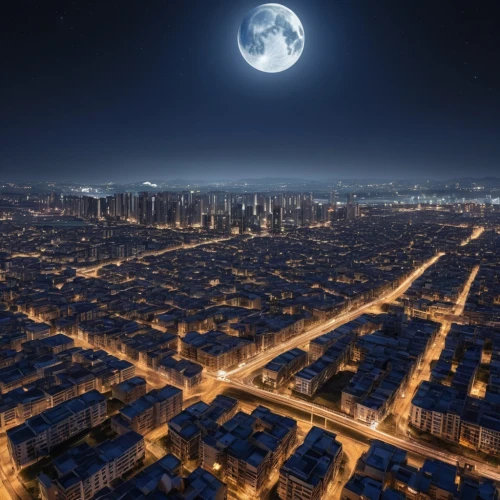 moonlit night,moon at night,city at night,night image,moonlit,nocturnes,paris,nightscape,moon night,night photo,night scene,night view,at night,clear night,super moon,full moon,night photograph,night photography,city lights,moon photography