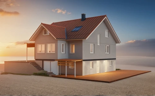 danish house,beach house,wooden house,dunes house,house insurance,3d rendering,beachhouse,houses clipart,sylt,miniature house,small house,smart home,inverted cottage,beach hut,home ownership,heat pumps,knokke,wooden houses,coastal protection,admer dune,Photography,General,Realistic
