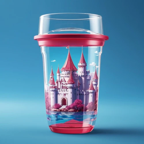 coffee tumbler,water cup,pint glass,disposable cups,eco-friendly cups,drinkware,plastic cups,glass cup,drinking glasses,tea glass,highball glass,double-walled glass,cocktail glass,glass container,cocktail shaker,disney castle,glass mug,office cup,cup,roumbaler straw,Photography,General,Realistic