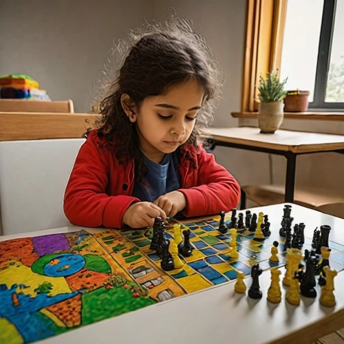 child playing,montessori,chess player,children learning,chess game,chessboards,board game,play chess,gesellschaftsspiel,children playing,chess board,playing room,risk,chess,chess cube,game pieces,small münsterländer,risk joy,indoor games and sports,play area,Illustration,Paper based,Paper Based 26