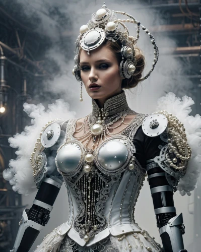 steampunk,steampunk gears,breastplate,streampunk,costume design,suit of the snow maiden,gothic fashion,the carnival of venice,the enchantress,victorian lady,victorian fashion,victorian style,celtic queen,cosplay image,cuirass,fantasy woman,female warrior,biomechanical,baroque angel,wearables
