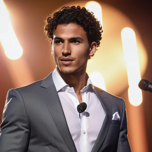 abdel rahman,a black man on a suit,moroccan,black businessman,men's suit,greek god,indian celebrity,kutia,african american male,pure arab blood,curly hair,jheri curl,arab,afro-american,afroamerican,adonis,curls,african businessman,abu-dhabi,red tie,Photography,General,Realistic