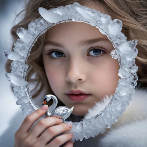 the snow queen,white rose snow queen,white fur hat,suit of the snow maiden,white winter dress,children's christmas photo shoot,ice queen,ice princess,child portrait,mystical portrait of a girl,snow white,white snowflake,white gold,silvery,silver,bridal accessory,christmas jewelry,innocence,white beauty,retouching,Photography,Documentary Photography,Documentary Photography 13