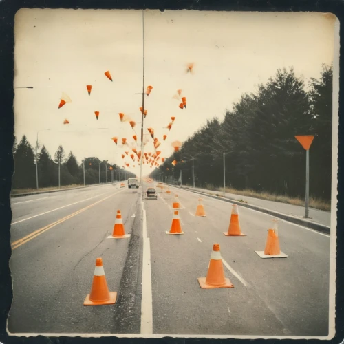 road cone,traffic cones,roadwork,traffic cone,road work,roadworks,cones,vlc,road works,road construction,safety cone,traffic management,roadblock,traffic hazard,detour,traffic zone,traffic lamp,lubitel 2,road marking,pylons,Photography,Documentary Photography,Documentary Photography 03