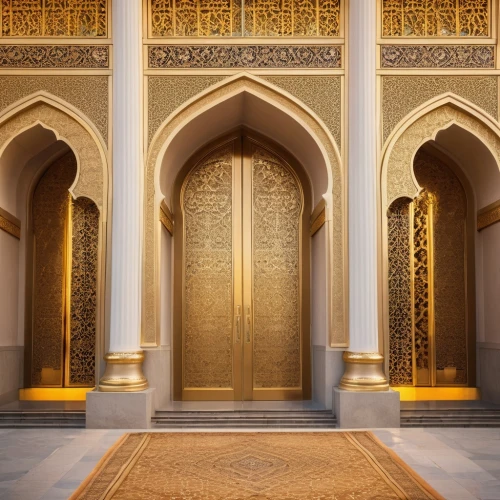 sultan qaboos grand mosque,king abdullah i mosque,the hassan ii mosque,al nahyan grand mosque,islamic architectural,sheikh zayed grand mosque,persian architecture,sheihk zayed mosque,royal tombs,alabaster mosque,islamic pattern,hassan 2 mosque,qasr al watan,doorway,grand mosque,zayed mosque,main door,alcazar of seville,metallic door,moroccan pattern,Photography,General,Realistic