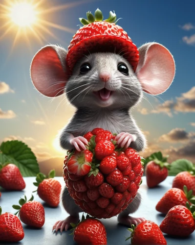 ratatouille,straw mouse,quark raspberries,mouse bacon,lab mouse icon,strawberries,berry quark,dormouse,strawberry,raspberry,mollberry,mouse,red strawberry,color rat,field mouse,rat na,raspberry pi,mice,meadow jumping mouse,musical rodent,Photography,General,Natural
