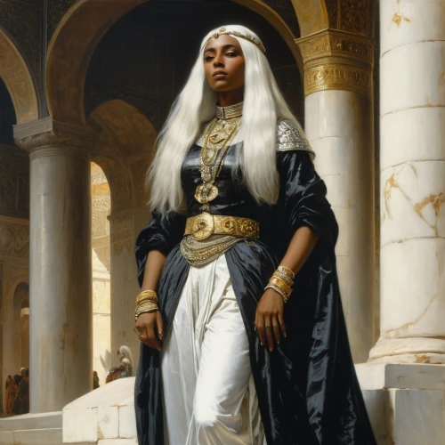 moorish,the prophet mary,orientalism,abaya,priestess,girl in a historic way,arabian,cleopatra,woman praying,praying woman,bedouin,muslim woman,sultana,islamic girl,artemisia,afar tribe,middle eastern monk,moor,lily of the nile,woman at the well,Art,Classical Oil Painting,Classical Oil Painting 42