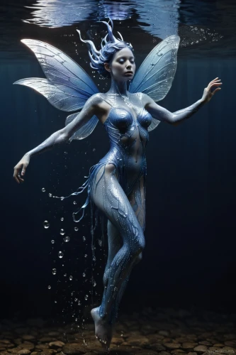 water nymph,merfolk,blue enchantress,siren,aquarius,water creature,mermaid background,blue angel fish,faerie,rusalka,underwater background,believe in mermaids,submerged,the sea maid,mermaid,the zodiac sign pisces,faery,submerge,under the water,ice queen,Photography,Artistic Photography,Artistic Photography 11