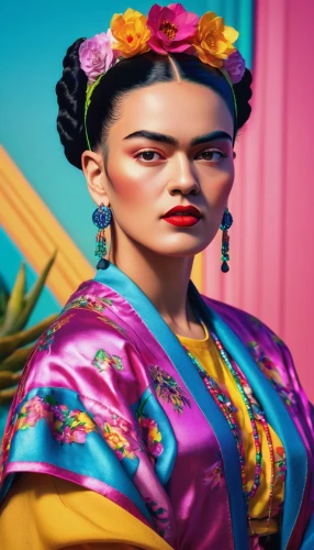 frida,geisha,hanbok,mulan,oriental princess,geisha girl,portrait background,mexican culture,asian costume,mexican,matador,oriental girl,mariachi,custom portrait,fantasy portrait,mexican petunia,chinese background,paloma,inner mongolian beauty,natural cosmetic,Conceptual Art,Sci-Fi,Sci-Fi 28