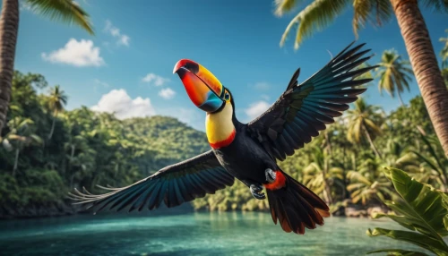 toucan perched on a branch,toco toucan,tucan,perched toucan,swainson tucan,toucan,tropical bird,keel billed toucan,tropical birds,brown back-toucan,macaws of south america,keel-billed toucan,tropical bird climber,tucano-toco,black toucan,yellow throated toucan,bird-of-paradise,colorful birds,black macaws sari,bird in flight,Photography,General,Commercial