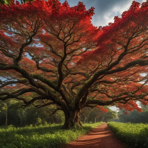 red tree,colorful tree of life,flourishing tree,african tulip tree,maple tree,the japanese tree,red maple,scarlet oak,tree of life,acer japonicum,blood maple,tropical tree,flower tree,magic tree,japanese maple,blossom tree,tree lined path,maple road,tree lined,rosewood tree,Photography,General,Natural