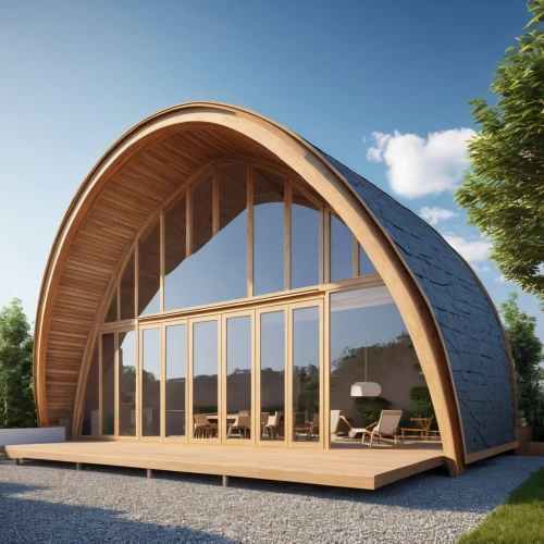 eco-construction,frame house,timber house,wood doghouse,wooden sauna,folding roof,archidaily,eco hotel,prefabricated buildings,cubic house,outdoor structure,wood structure,summer house,wooden construction,wooden frame construction,wooden roof,3d rendering,roof structures,gable field,futuristic architecture,Photography,General,Realistic