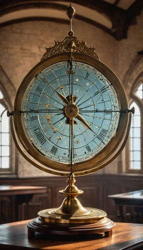 astronomical clock,clockmaker,grandfather clock,magnetic compass,longcase clock,orrery,old clock,bearing compass,terrestrial globe,scientific instrument,time pointing,clock face,clock,compass,armillary sphere,time spiral,chronometer,tower clock,geocentric,barometer,Photography,General,Realistic