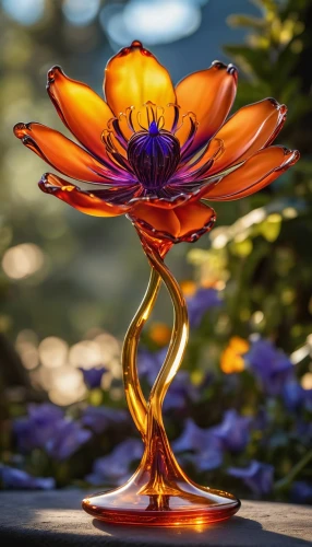 glass vase,flower vase,glass yard ornament,orange dahlia,flower in sunset,water lily plate,decorative flower,flower art,flower bowl,colorful glass,glasswares,glass painting,flame flower,plastic flower,globe flower,water flower,orange flower,flower vases,pond flower,artificial flower,Photography,General,Realistic