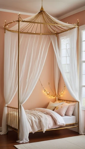 canopy bed,four-poster,four poster,mosquito net,bed frame,bedroom,children's bedroom,bed linen,bed,baby bed,infant bed,nursery decoration,sleeping room,bamboo curtain,baby room,bedding,the little girl's room,linens,shabby-chic,guest room,Photography,General,Realistic