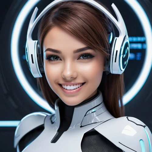 wireless headset,headset profile,headset,ai,cyborg,girl at the computer,chatbot,chat bot,vector girl,women in technology,headphone,headsets,social bot,robot icon,airpod,wireless headphones,artificial intelligence,kosmea,futuristic,echo,Conceptual Art,Sci-Fi,Sci-Fi 10