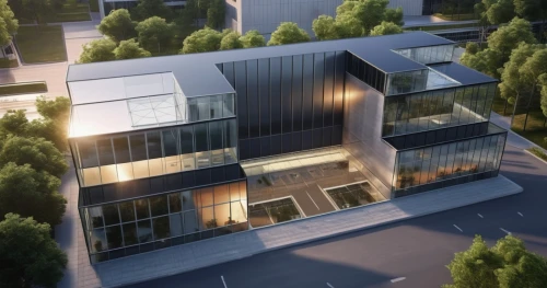 3d rendering,modern house,modern architecture,modern building,appartment building,glass facade,contemporary,crown render,render,modern office,office building,cubic house,metal cladding,mixed-use,frame house,apartment building,residential house,archidaily,new housing development,luxury property,Photography,General,Realistic