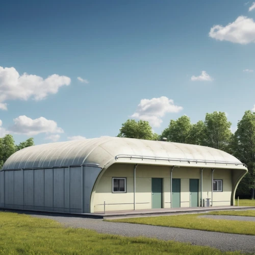 prefabricated buildings,sewage treatment plant,eco-construction,school design,leisure facility,greenhouse cover,cooling house,gable field,hangar,solar cell base,garden buildings,hahnenfu greenhouse,metal roof,heat pumps,field house,event tent,sport venue,folding roof,kennel club,metal cladding,Photography,General,Realistic