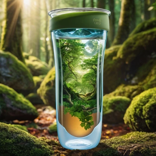 enhanced water,natural water,eco-friendly cups,freshwater aquarium,mountain spring,water cup,terrarium,agua de valencia,ecologically,green water,eco,water filter,water dispenser,environmentally sustainable,environmental sin,photosynthesis,water drip,ecological,waldmeister,green trees with water,Photography,General,Realistic