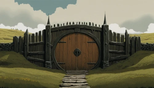 farm gate,wooden door,wood gate,the door,iron door,fence gate,the threshold of the house,iron gate,threshold,fairy door,gateway,portcullis,door,gate,metal gate,key hole,doors,keyhole,wine barrel,heaven gate,Illustration,Japanese style,Japanese Style 08