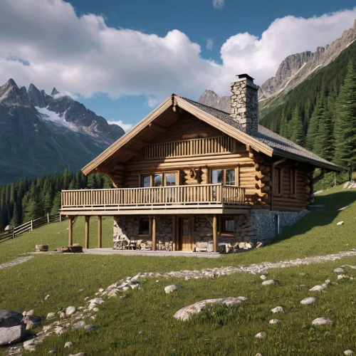 house in the mountains,house in mountains,mountain hut,chalet,the cabin in the mountains,alpine hut,alpine style,mountain huts,swiss house,monte-rosa-group,alpine village,wooden house,holiday home,3d rendering,log cabin,small cabin,mountain settlement,beautiful home,alpine region,monte rosa hut,Photography,General,Realistic