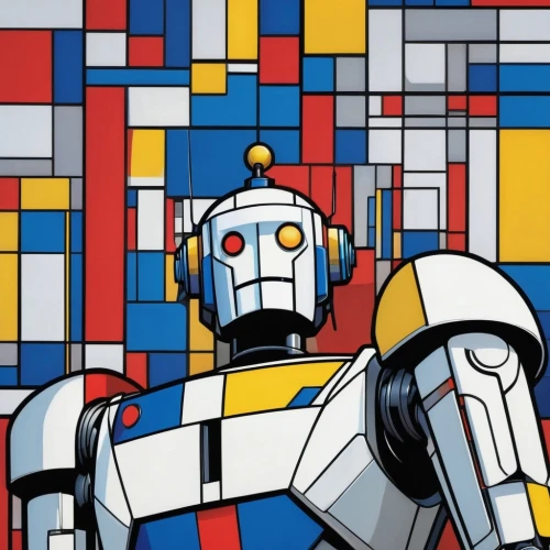 mondrian,robot icon,bot icon,cool pop art,pop art background,robotic,roy lichtenstein,robotics,robots,data blocks,pop art style,artificial intelligence,modern pop art,minibot,robot,minesweeper,bot,popart,industrial robot,building block,Illustration,Japanese style,Japanese Style 07