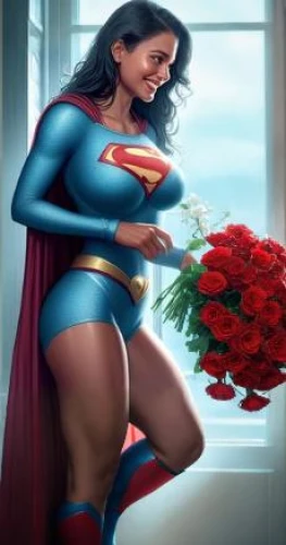 super woman,super heroine,wonderwoman,wonder woman,wonder woman city,happy day of the woman,holding flowers,flower delivery,wonder,womens day,super,international women's day,with a bouquet of flowers,woman strong,women's day,lasso,internationalwomensday,strong women,fantasy woman,strong woman