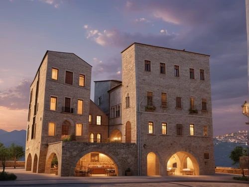 apartment building,athens art school,appartment building,flour mill,apartments,halic castle,podgorica,apartment complex,montana post building,oria hotel,volterra,citta alta in bergamo,celsus library,new housing development,old factory building,an apartment,iranian architecture,romanesque,wild west hotel,renaissance tower,Photography,General,Realistic