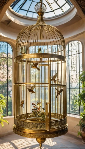 bird cage,birdcage,aviary,conservatory,aquarium decor,cage bird,vintage lantern,decoration bird,art nouveau,an ornamental bird,art nouveau design,bird kingdom,bird bird kingdom,ornamental bird,golden parakeets,golden pot,aquarium,glass decorations,birds gold,glass window,Photography,General,Realistic