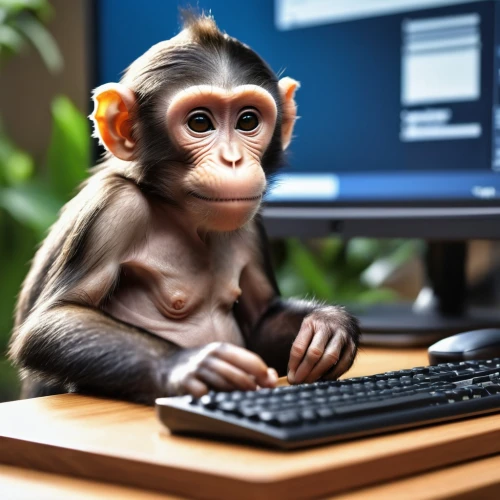 chimpanzee,primate,common chimpanzee,chimp,baby monkey,monkey,primates,barbary monkey,monkeys band,call centre,bonobo,monkey banana,rhesus macaque,monkeys,monkey family,helpdesk,ape,content writers,barbary ape,the monkey,Photography,General,Realistic