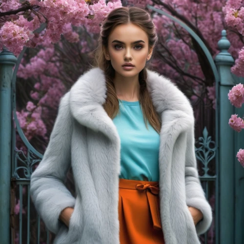 fur coat,fur,fur clothing,coat color,long coat,turquoise wool,coat,fashion street,overcoat,apricot,magnolia,teal and orange,coral,women fashion,menswear for women,summer coat,female model,garden-fox tail,pastels,tulip,Photography,Fashion Photography,Fashion Photography 09