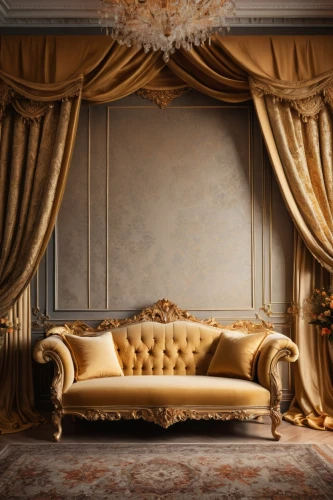 ornate room,napoleon iii style,chaise lounge,luxurious,chaise longue,rococo,gold stucco frame,settee,luxury,luxury decay,damask background,damask,neoclassical,neoclassic,four poster,interior decoration,luxury items,antique furniture,bridal suite,soft furniture,Photography,General,Fantasy