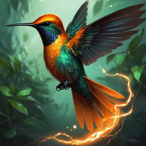 rofous hummingbird,bird hummingbird,humming bird,hummingbirds,bird of paradise,hummingbird,humming-bird,humming birds,bird painting,tropical bird climber,tropical bird,bird-of-paradise,fairy peacock,nature bird,rufus hummingbird,sunbird,annas hummingbird,humming bird moth,rufous hummingbird,exotic bird,Conceptual Art,Fantasy,Fantasy 17