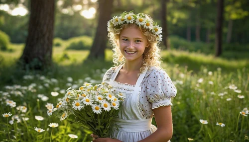 girl in flowers,beautiful girl with flowers,girl picking flowers,bornholmer margeriten,tanacetum balsamita,marguerite,marguerite daisy,homeopathically,daisy flowers,girl in the garden,flowers of the field,bellis perennis,flower girl,ukrainian,meadow flowers,heath aster,picking flowers,meadow daisy,mayweed,russian folk style,Illustration,Retro,Retro 22