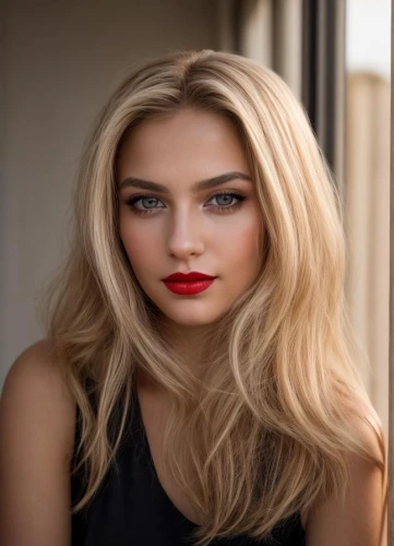 blonde woman,cool blonde,blonde girl,red lips,red lipstick,long blonde hair,beautiful young woman,madeleine,blonde,pretty young woman,blond girl,blonde hair,eurasian,blond hair,natural color,burning hair,golden haired,short blond hair,smooth hair,garanaalvisser,Common,Common,Photography