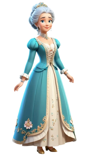 princess anna,princess sofia,elsa,suit of the snow maiden,the snow queen,tiana,fairy tale character,disney character,folk costume,ball gown,hoopskirt,cinderella,rapunzel,miss circassian,frozen,white rose snow queen,hanbok,agnes,folk costumes,a girl in a dress,Unique,3D,3D Character