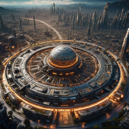 futuristic landscape,federation,sci fi,sci - fi,sci-fi,scifi,empire,millenium falcon,metropolis,futuristic architecture,hub,starship,science-fiction,valerian,futuristic,science fiction,exoplanet,io,republic,flagship,Photography,General,Sci-Fi
