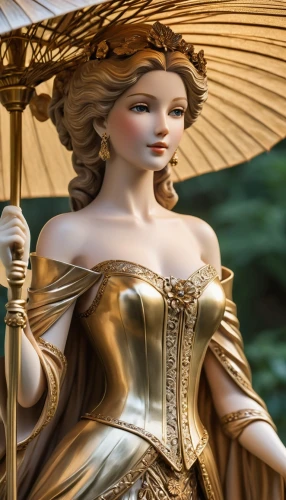 decorative figure,lady justice,female doll,the carnival of venice,parasol,fairy tale character,woman sculpture,angel figure,horoscope libra,aphrodite,wooden figure,baroque angel,designer dolls,victorian lady,vintage doll,justitia,golden candlestick,athena,model train figure,eros statue,Photography,General,Realistic