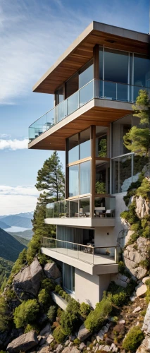 house in mountains,house in the mountains,dunes house,the cabin in the mountains,modern architecture,luxury property,modern house,mountain stone edge,cubic house,summer house,beautiful home,luxury real estate,mountainside,alpine style,timber house,glass rock,house by the water,mountain hut,luxury home,mountain top